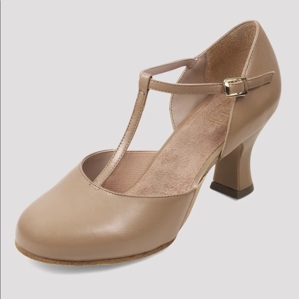 Ladies Bloch Split Flex Leather Character Shoe